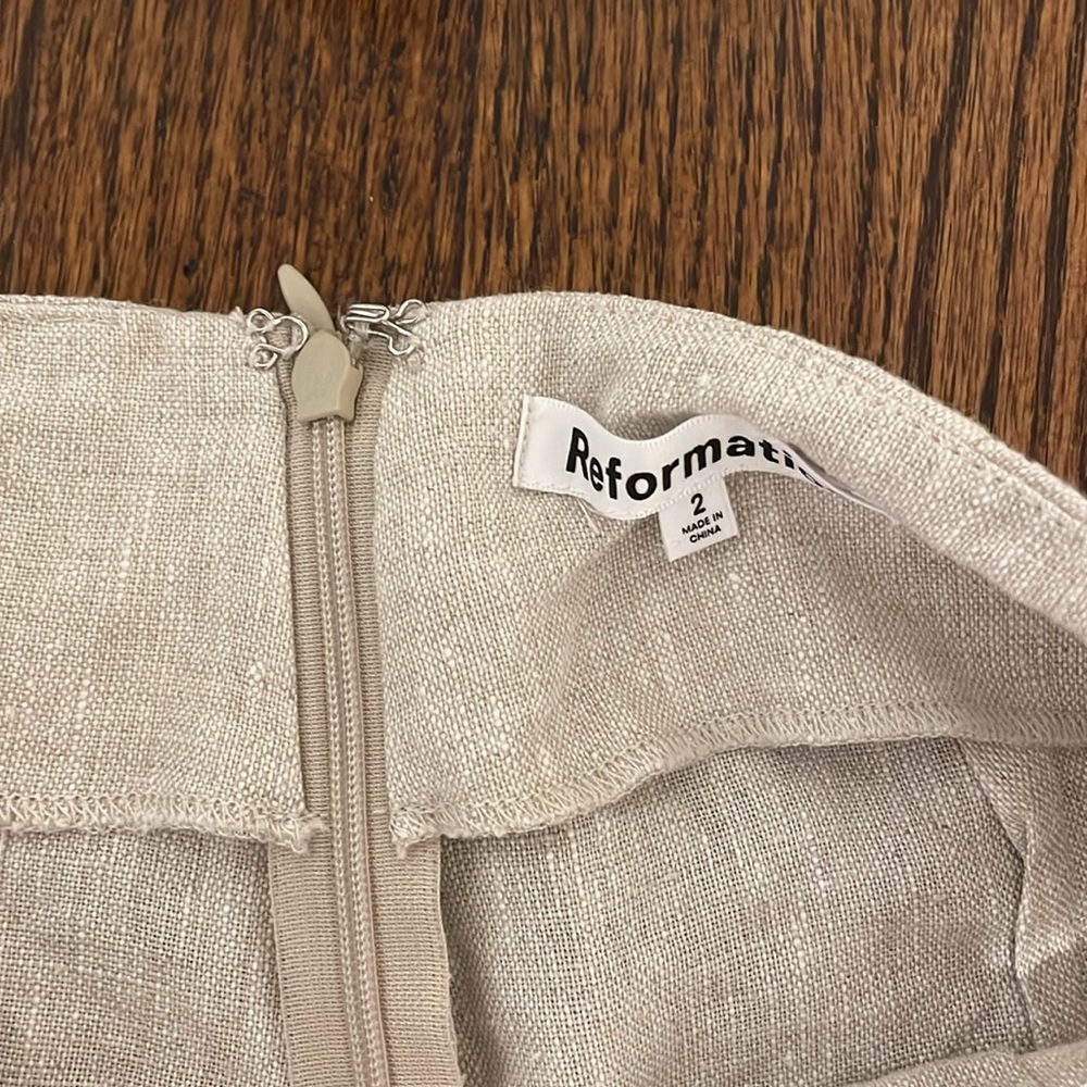 Reformation Cream Wide Leg Jumpsuit - Picture 5 of 10
